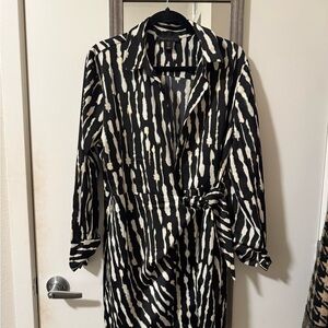 House of Harlow 1960 Zebra Print Dress